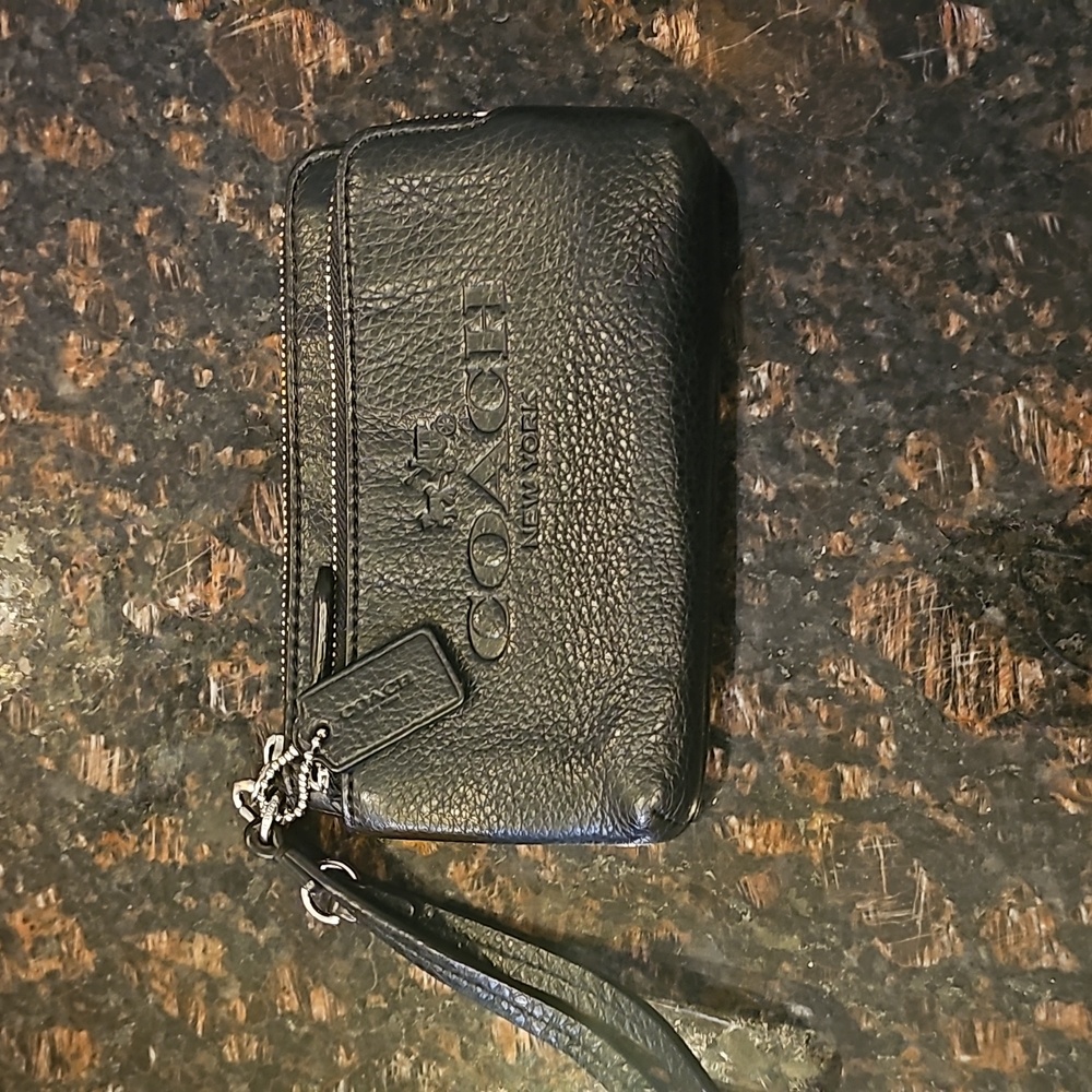 NEW Coach letter wristlet